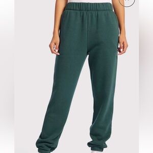 Nuuds Vintage Fleece Jogger Sz S - Pine